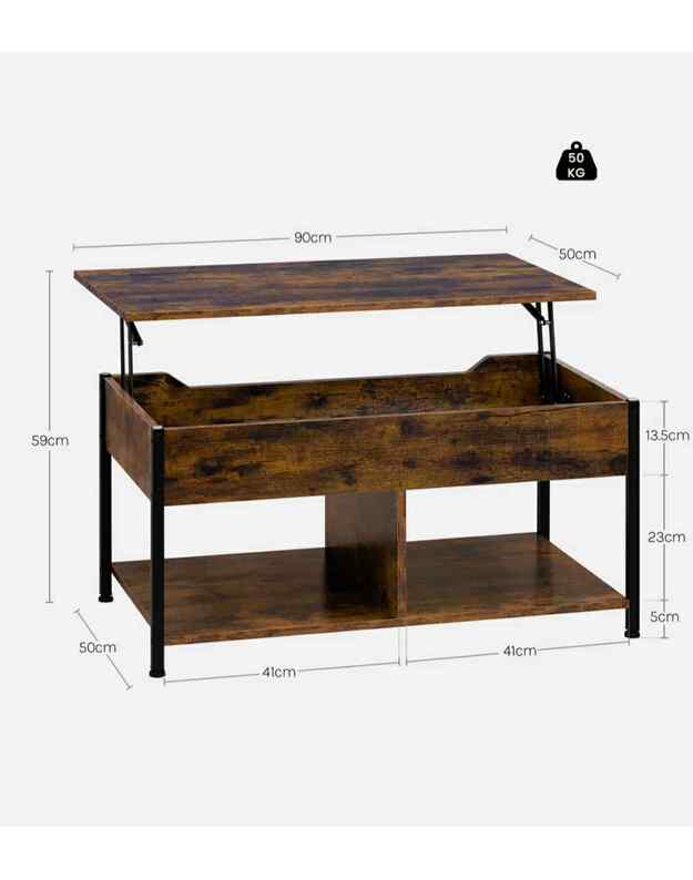 Liftable coffee table 1