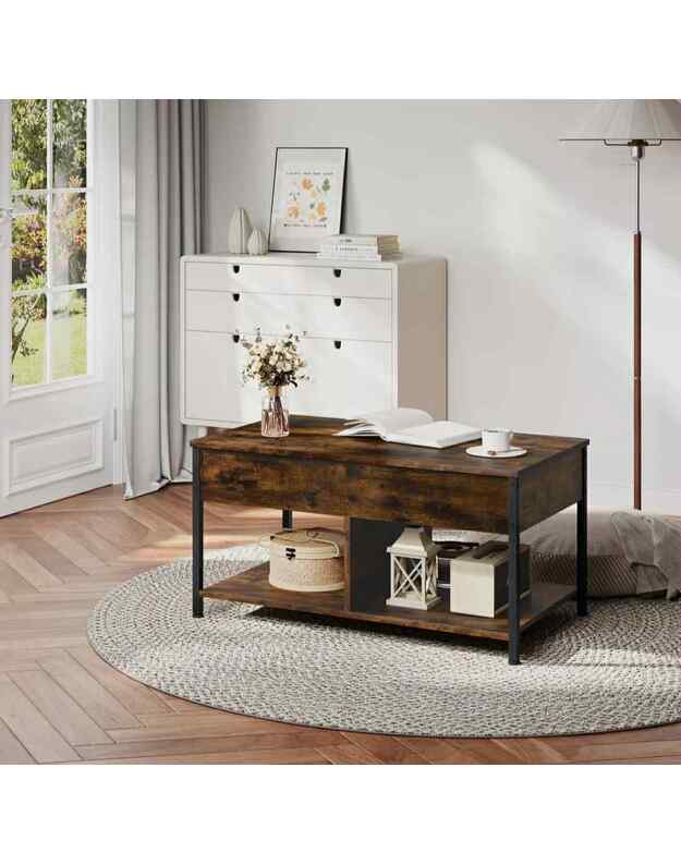 Liftable coffee table