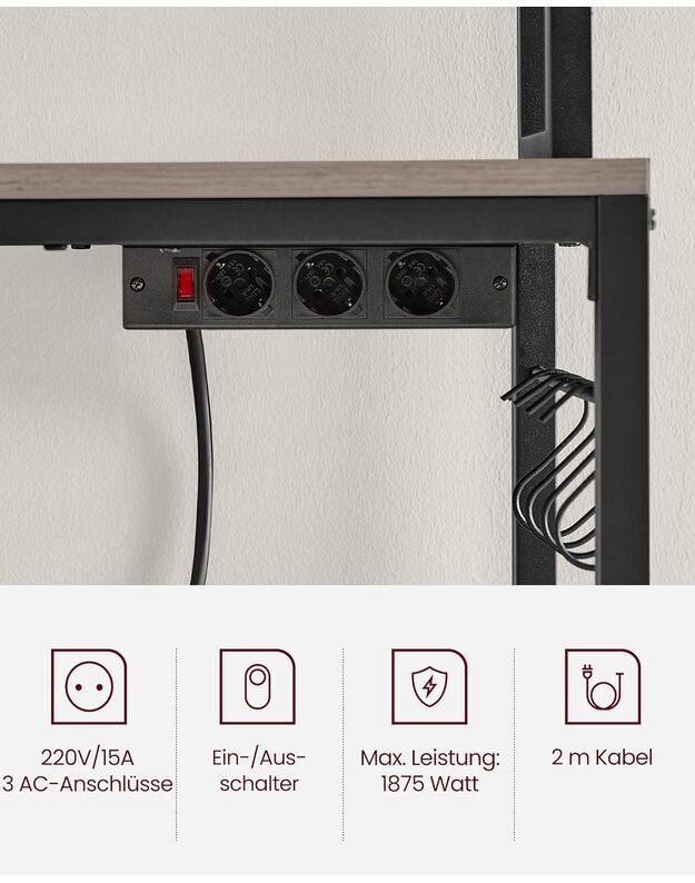 VASAGLE kitchen shelf 2