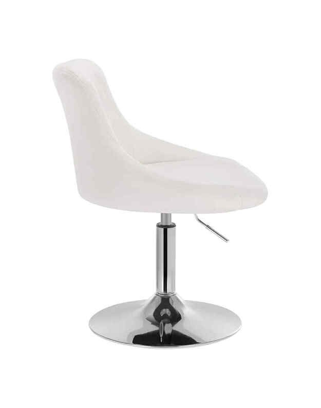 White eco leather chair 2