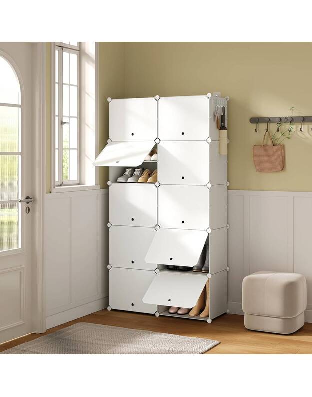 rack with 10 compartments