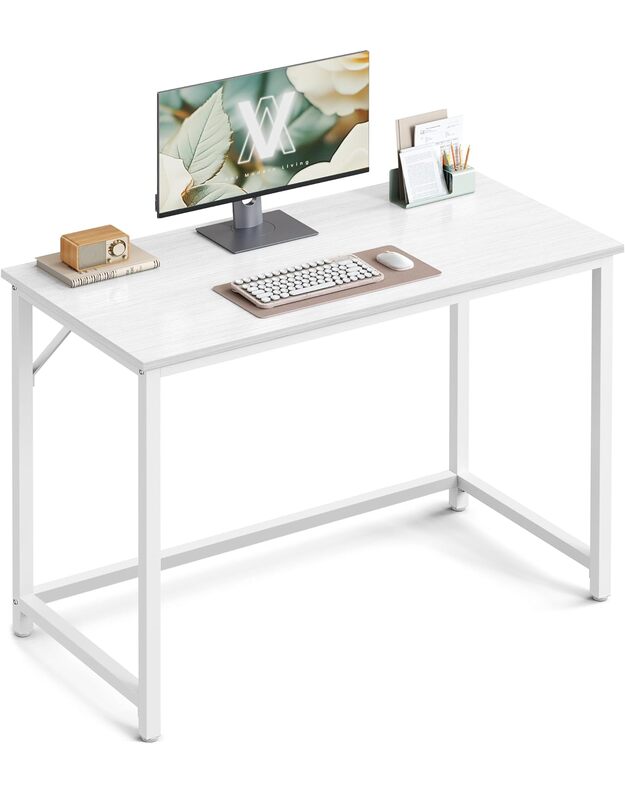 VASAGLE LWD041W44V1 Kompiuterio-biuro stalas 100 x 50 x 76 cm 