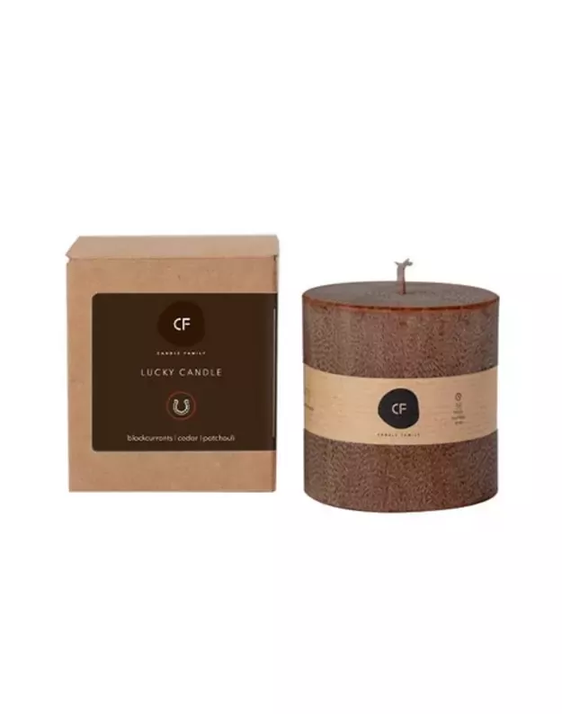 Ароматическая свеча из пальмового воска "Sėkmės RUDA"