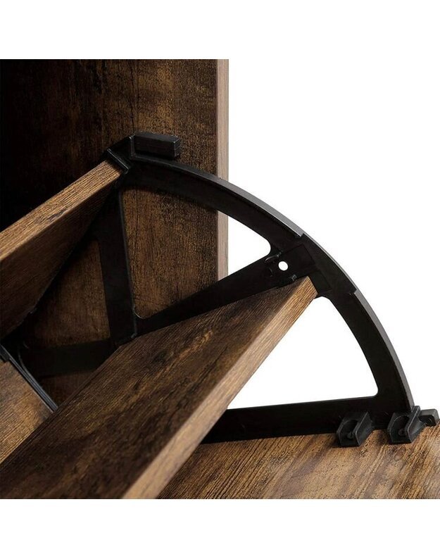 Batų spintelė su 3 atvartais VASAGLE LBC030X01, ruda 3