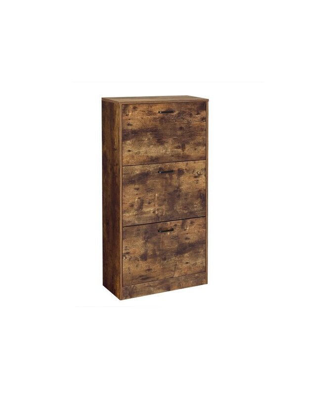 Batų spintelė su 3 atvartais VASAGLE LBC030X01, ruda 1