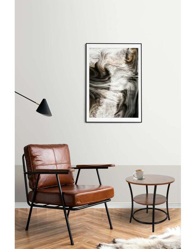 Modern round coffee table  1