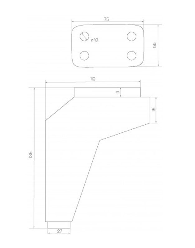 BALDŲ KOJA MON428 3